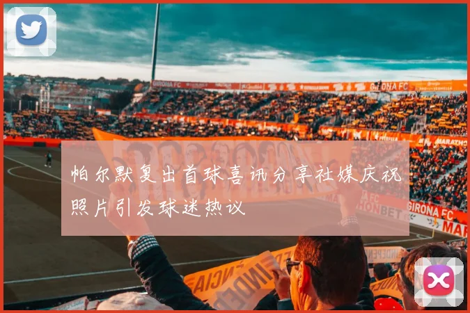 帕尔默复出首球喜讯分享社媒庆祝照片引发球迷热议